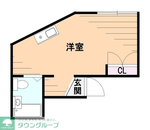 サングリエ所沢の物件間取画像